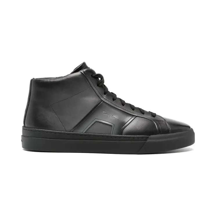 Santoni met logo-reliëf “Grey” (MBGT22025NEORGON)