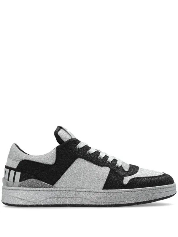 Jimmy Choo Florent M Sneakers mit Logo-Patch – Schwarz (FLORENTMDJF)