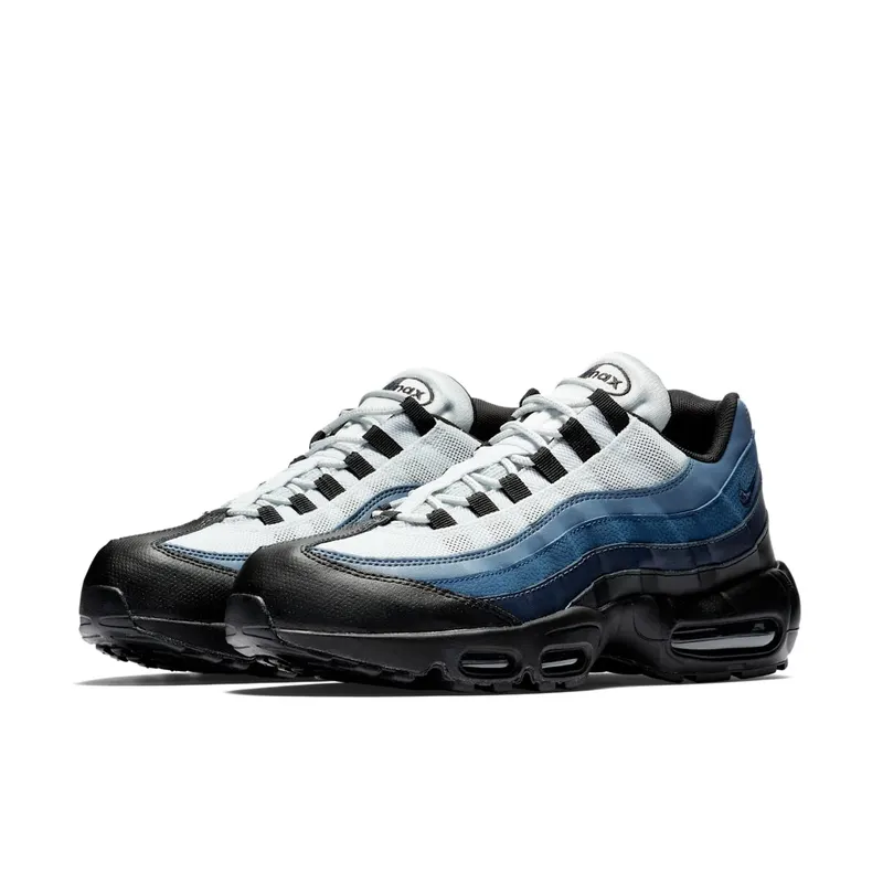 Nike Air Max 95 Black Navy Obsidian Black/Navy Blue-Pure Platinum-Obsidian (749766-028)