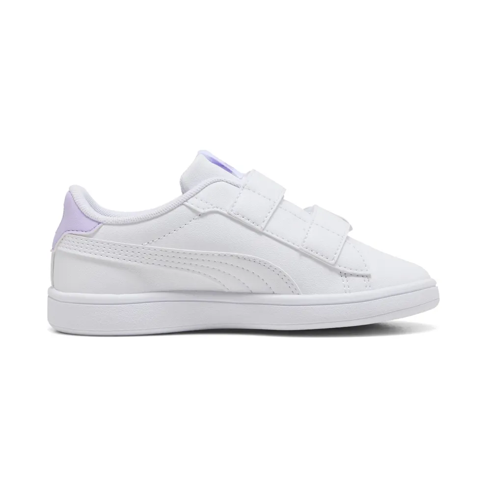 Puma Smash 3.0 Badges “Puma White / Light Lavender” (397286_10)