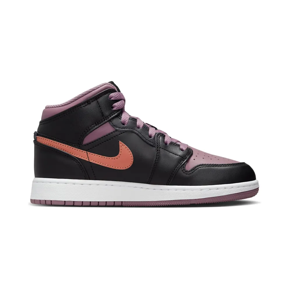 Air Jordan Retro 1 Mid SE GS “Black Sky J Mauve” (FB9909-008)