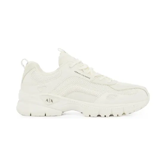 Armani Exchange met mesh vlak en logo-detail “White” (XM002623AF22829)