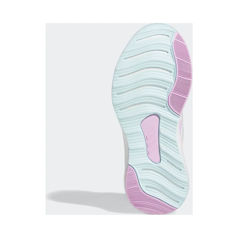 Adidas FortaRun Sport Running Elastic Lace and Top Strap Almost Blue / Cloud White / Clear Pink (GZ1826)