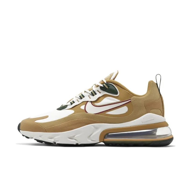 Nike Air Max 270 React Reggae Club Gold/Flat Gold/Wheat (AO4971-700)