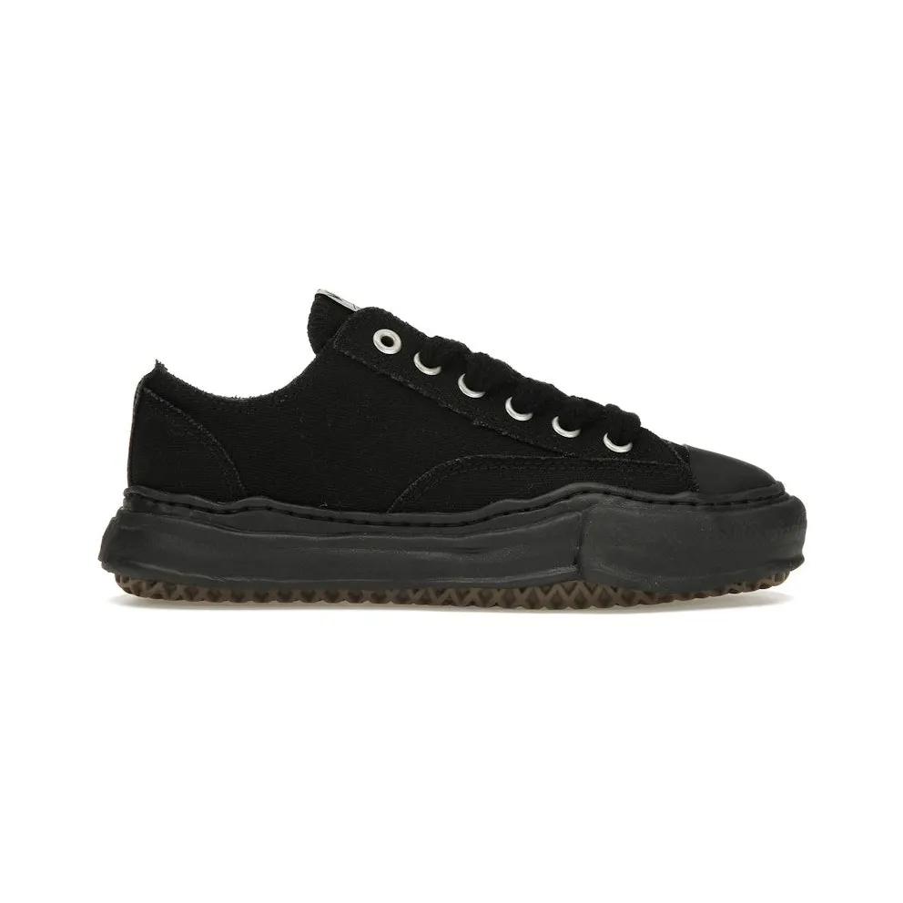 Maison Mihara Yasuhiro Peterson OG Sole Canvas Low Black (A01FW702-BLKBLK)