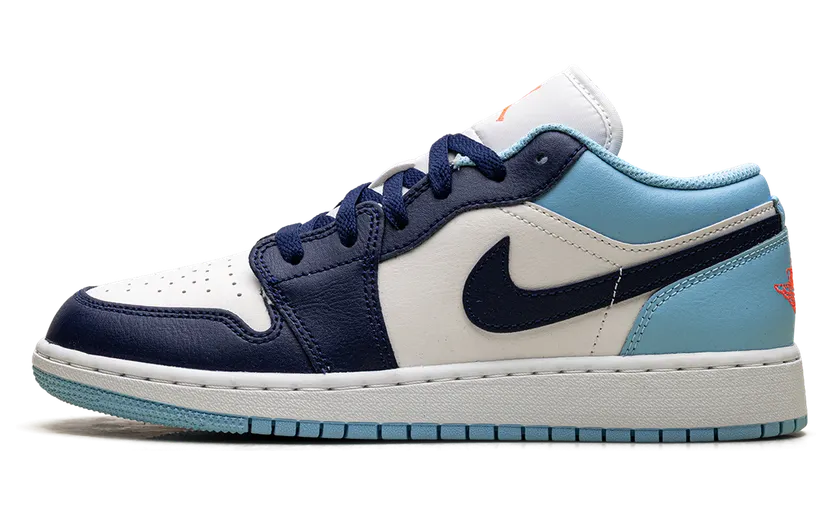 Air Jordan 1 Low GS “Sail Blue Chill” (553560-149)