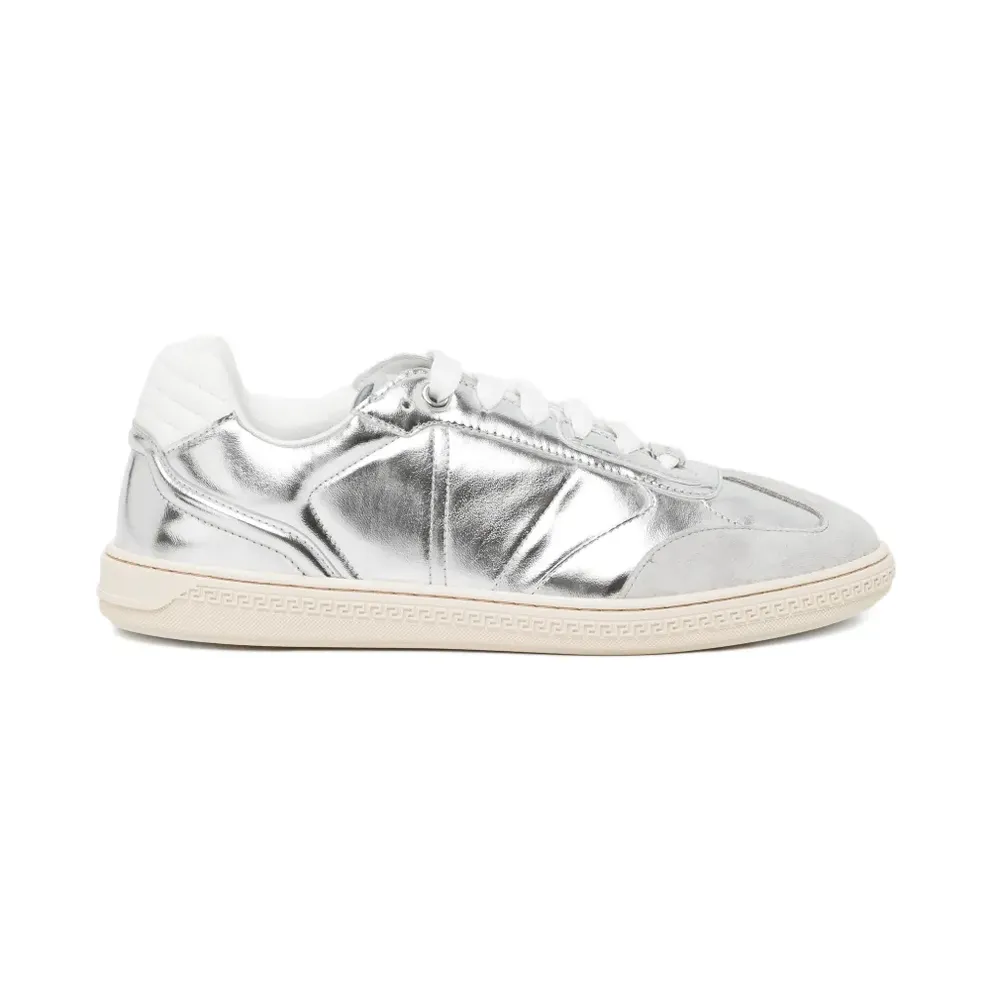 Versace Greca Court im Metallic-Look – Silver (10218631A17248)