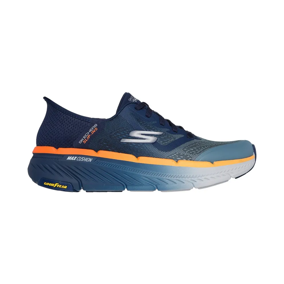Skechers Slip-ins: Max Cushioning Premier 2.0 Sneaker Marine/Oranje