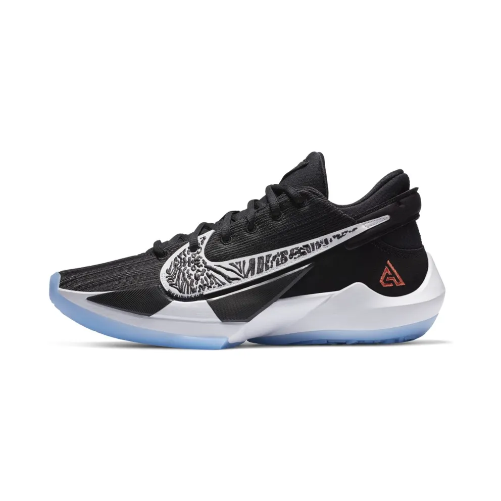 Nike Zoom Freak 2 Black White Black/Off Noir-Solar Flare-White (CK5424-001)