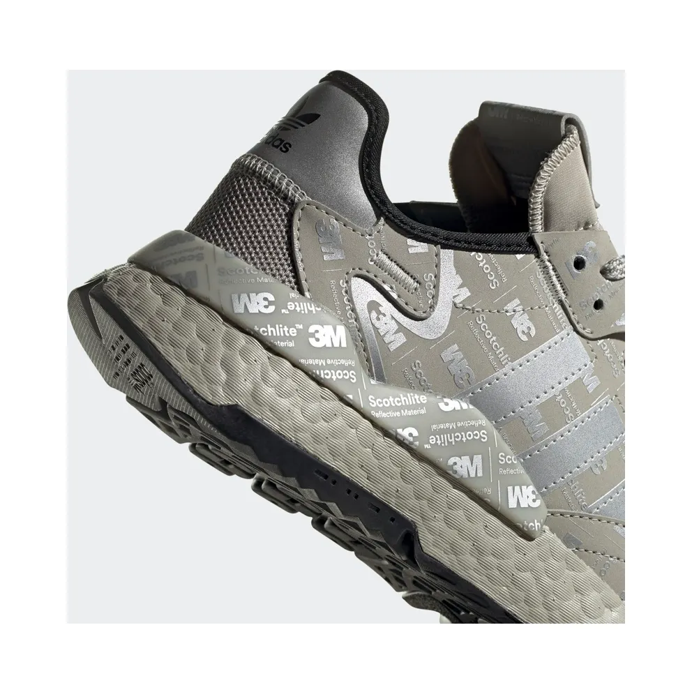 adidas Nite Jogger 3M Grey Metal Grey/Silver Metallic/Metal Grey (FV3622)