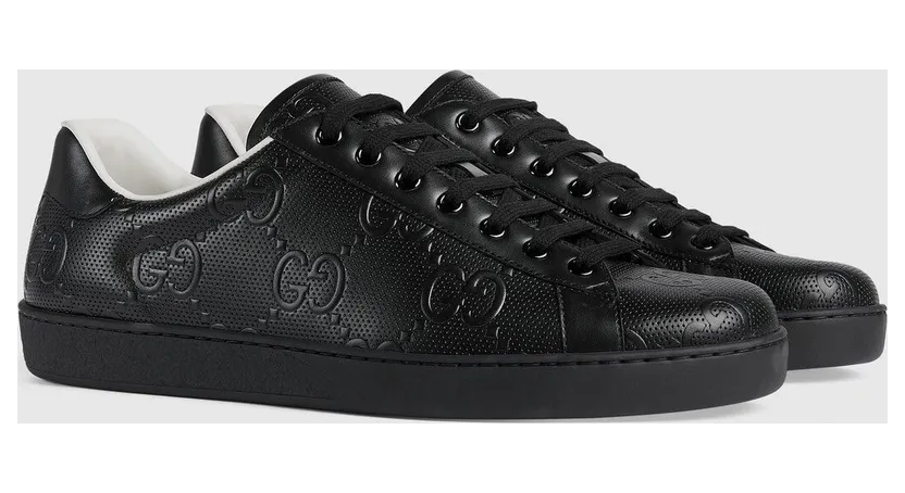 Gucci Ace Black GG (2)