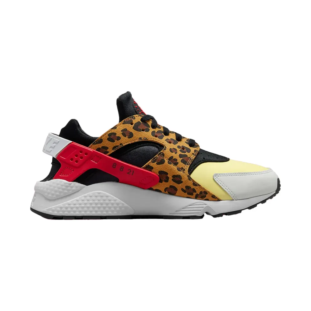 Nike Air Huarache SNKRS Day (2021) – “White / Leopard / Black / Maroon” (DM9092-700)