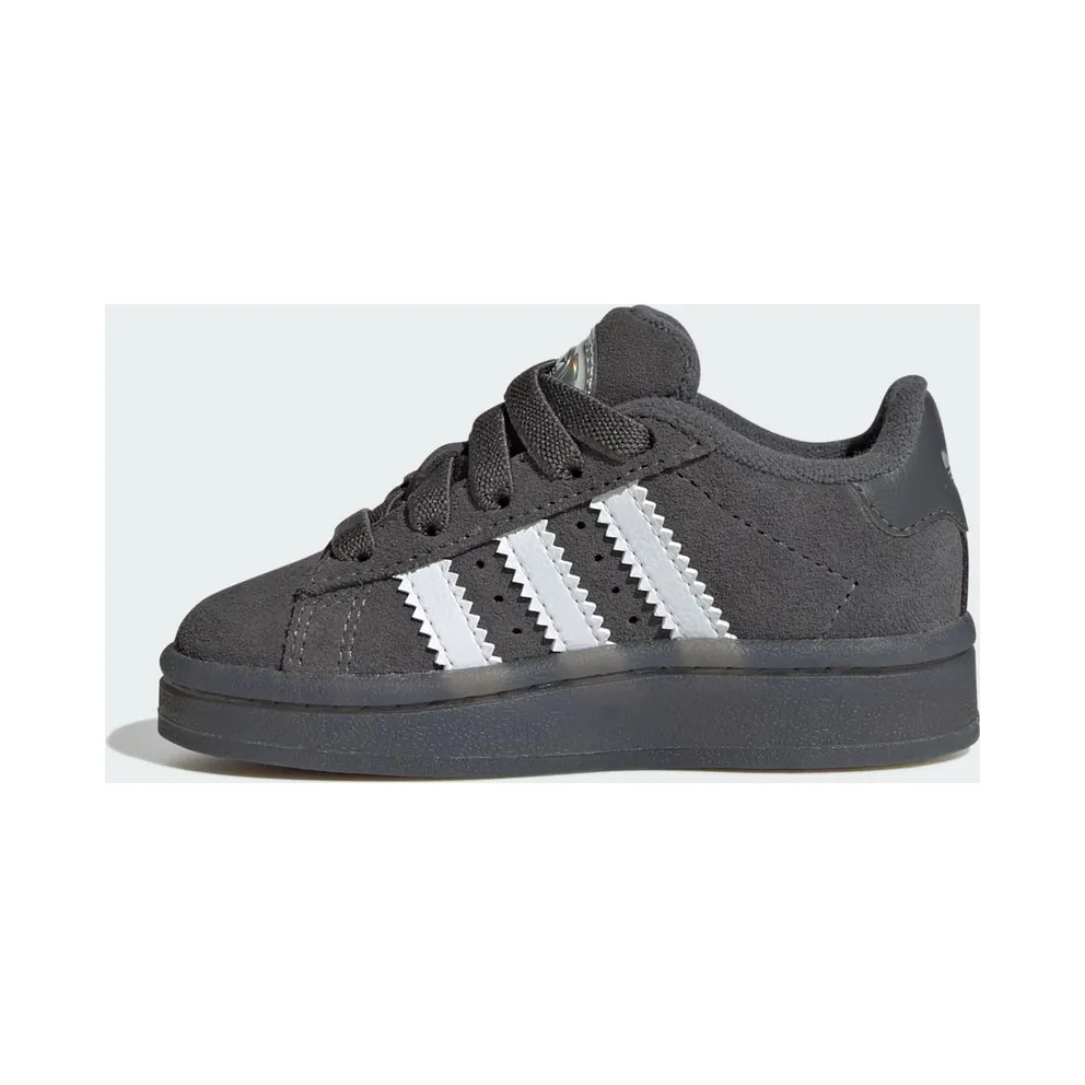 Adidas Campus 00s Led Lights Comfort Closure Elastic Lace Kids Grey Five / Cloud White / Grey Two (JS1284)