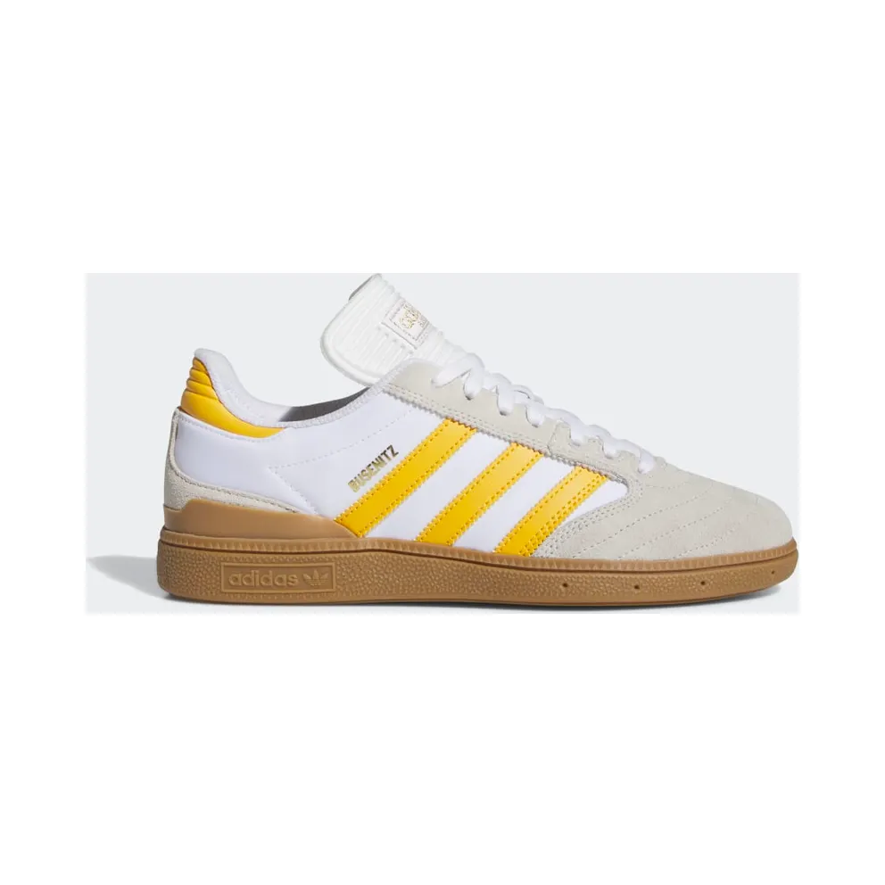 adidas Busenitz Schuh Crystal White / Preloved Yellow / Gum (IG5254)