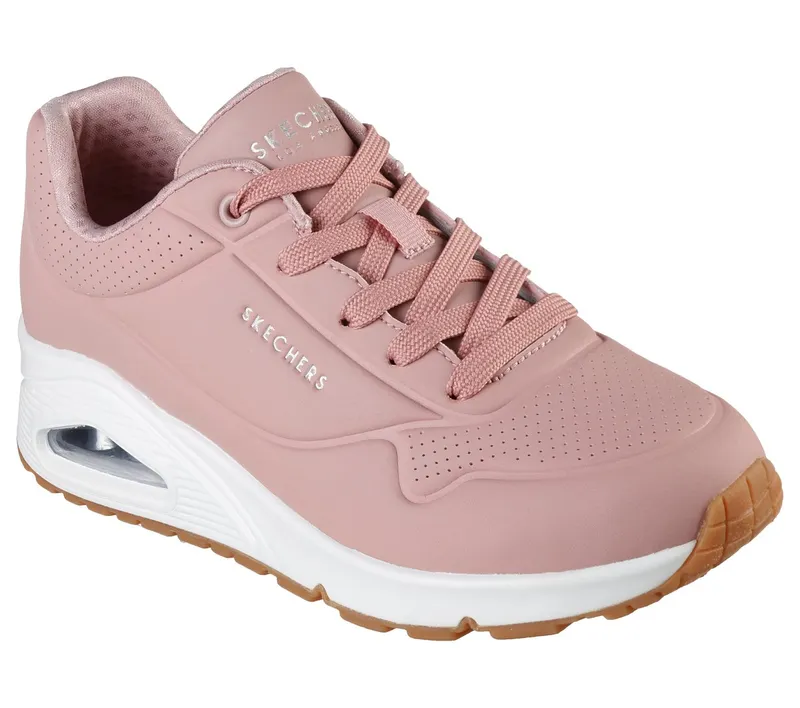 Skechers UNO – Stand on Air Sneaker Blush Pink