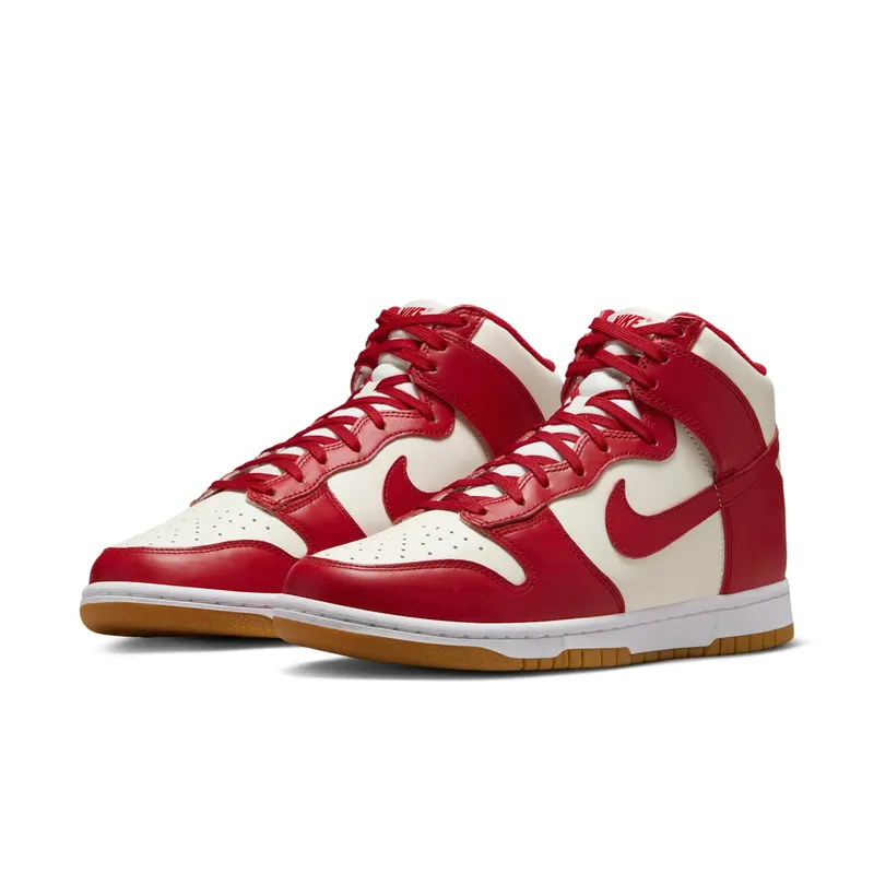 Nike Dunk High Sail Gym Red Gum (DD1869-114)