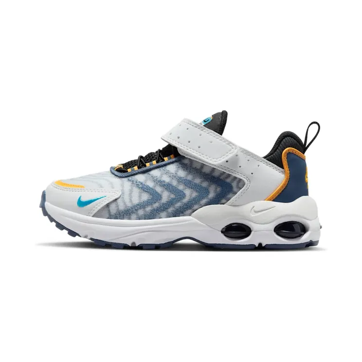 Nike Air Max TW “Summit White / Laser Orange / Diffused Blue / Blue Lightning” (DQ0297-102)