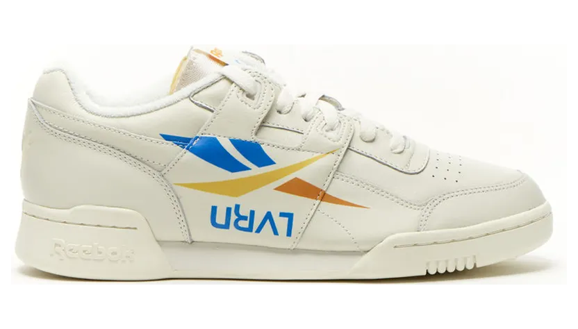 Reebok Workout Lo Plus 3AM Atlanta Chalk/Blue-Yellow-Orange (Other Brands Reebok)