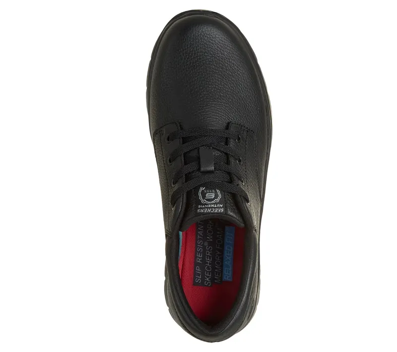 Skechers Work Relaxed Fit: Flex Advantage – Fourche SR Sneaker Black