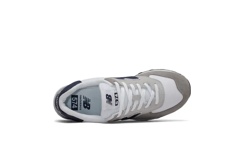 New Balance 574 Grey White Navy (ML574EAG)