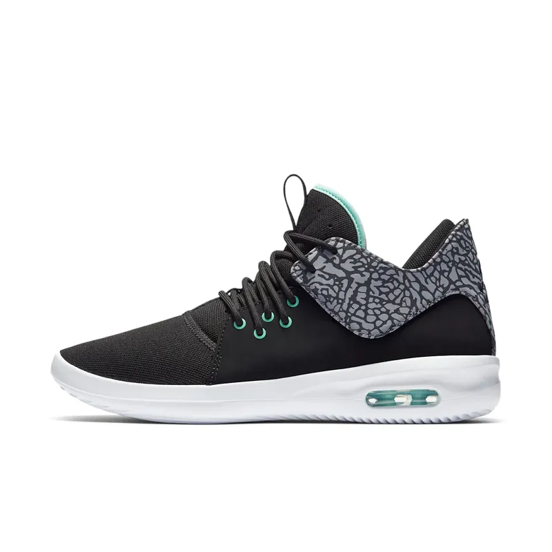 Jordan First Class Black Emerald Rise Cement Grey