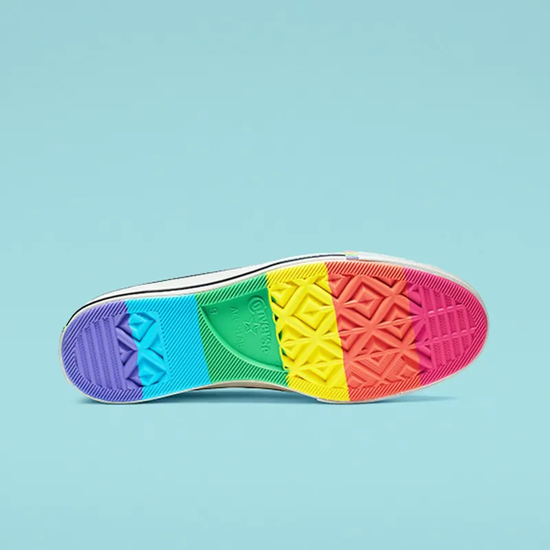 Converse Chuck Taylor All-Star 70s Ox Pride Rainbow (2019) Black/Egret-Multi (165714C)