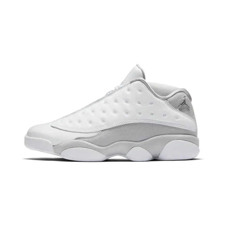 Air Jordan 13 Retro Low Pure Money “White / Pure Platinum / Metallic Silver” (310810-100)