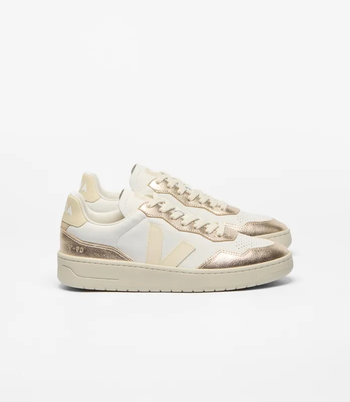 Veja – V-90 Leather – Women – Shoes – White (VD2021362A)