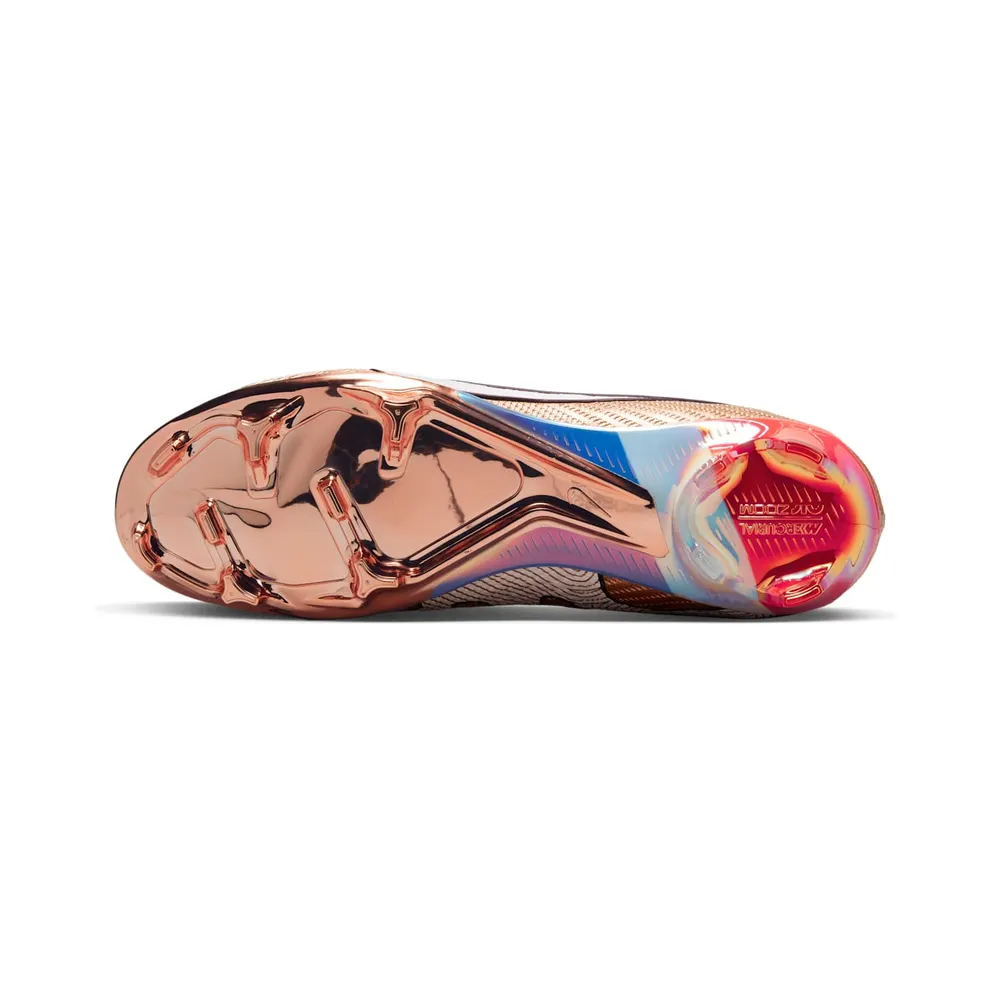 Nike Zoom Mercurial Superfly 9 Elite KM FG Metallic Copper (FJ1588-810)