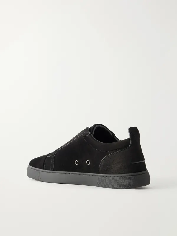 Christian Louboutin St Louis Suede Sneakers Black (3260297) (4)