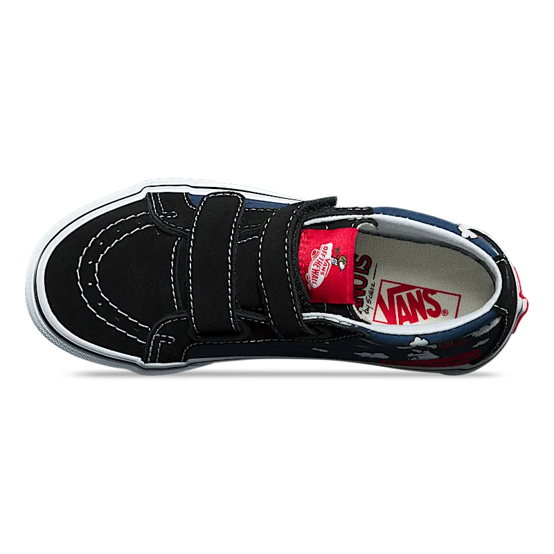 Vans Sk8-Mid Peanuts Flying Ace (TD) Dress Blues (VN0A346YOHK)
