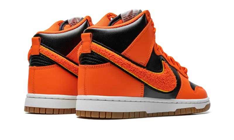Nike Dunk High “Chenille – Safety Orange” (DR8805-002)
