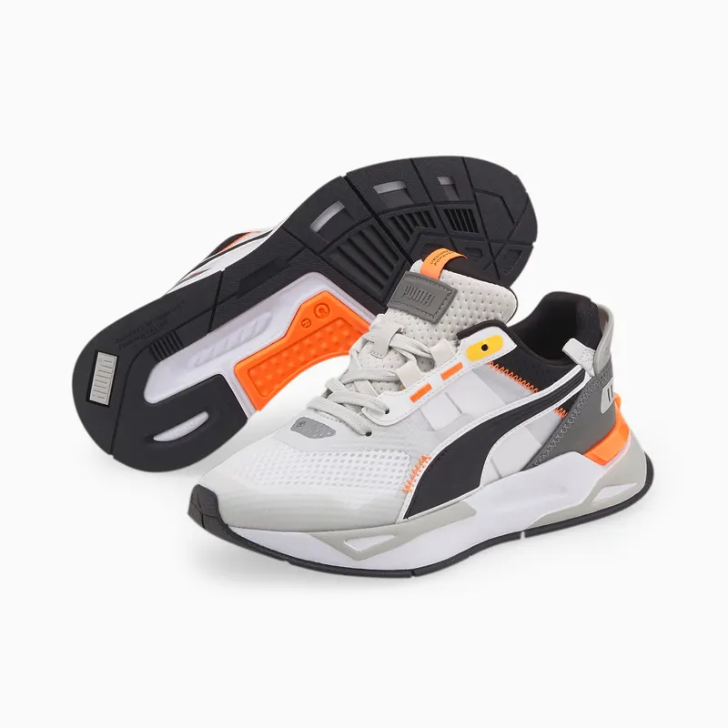 PUMA Mirage Sport Tech Youth White/Black/Castlerock (384510-01)