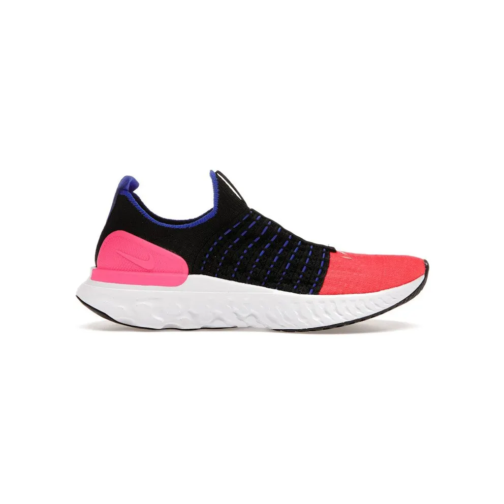 Nike React Phantom Run Flyknit 2 Black Hyper Pink (DX2354-001)