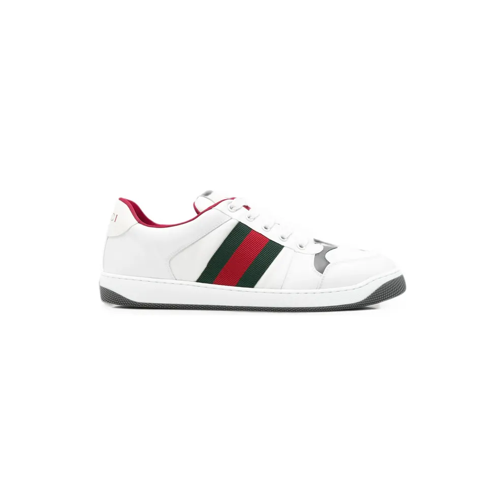 Gucci Web-stripe Interlocking G “White” (A00147 FAGAU 9059)