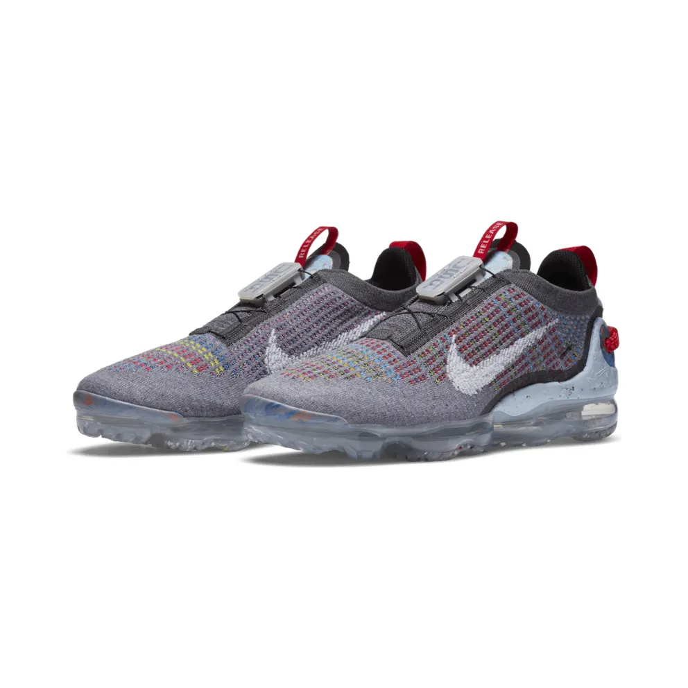 Nike Air VaporMax 2020 Flyknit Smoke Grey Multi-Color Smoke Grey/Bright Crimson-University Red-White (CZ9313-001)