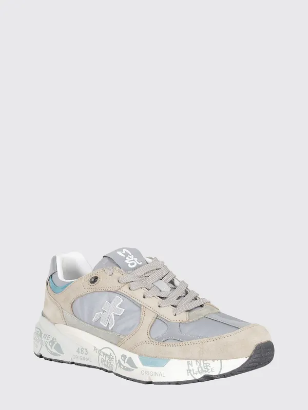 Premiata Mase Suede and Canvas Navy (MASE258023)