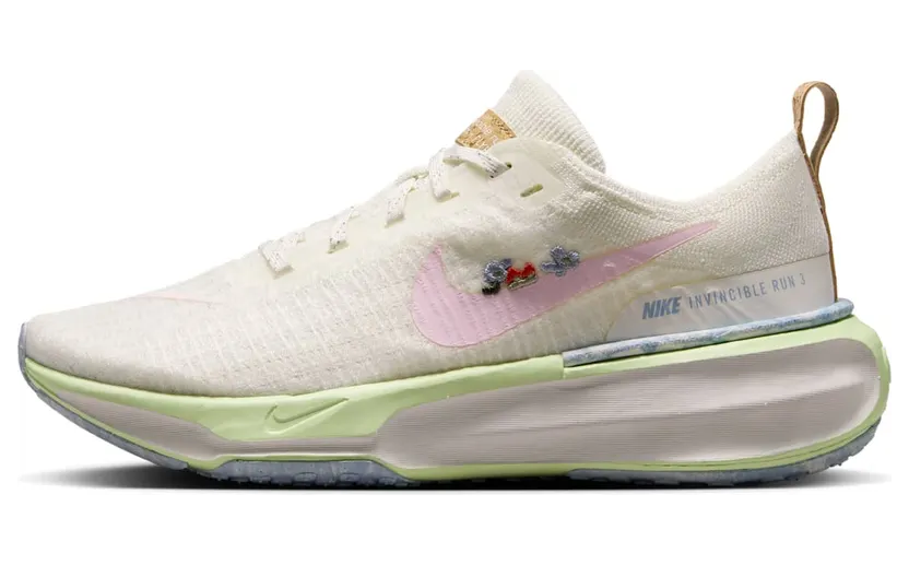 Nike ZoomX Invincible Run 3 Sail Pink Foam Barely Volt (IB8883-161)