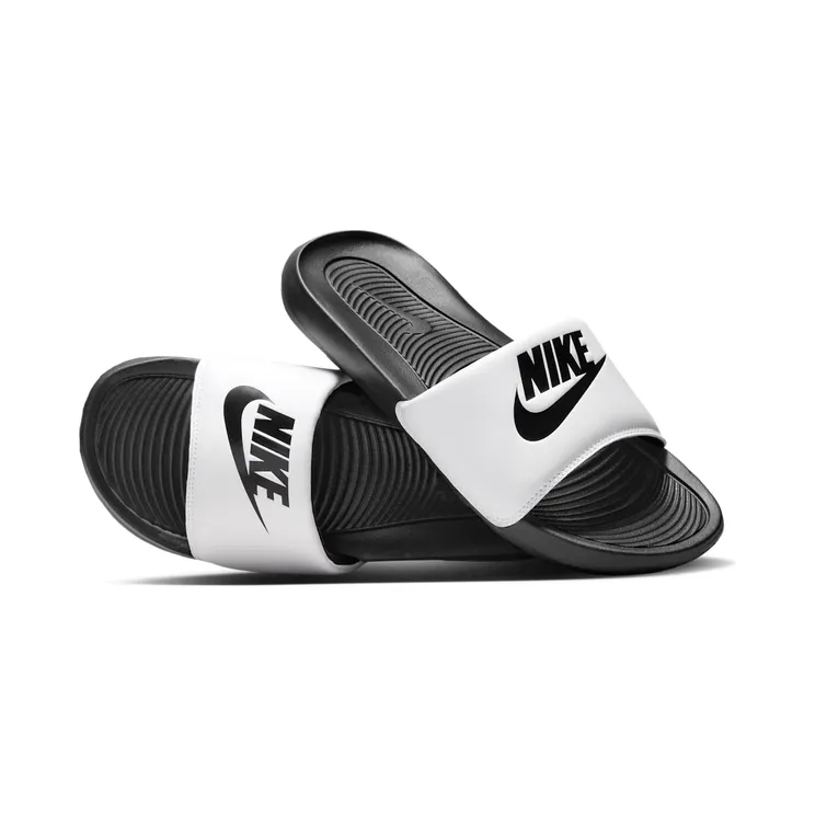 Nike Victori One Slides Mens “Black / White” (CN9675-005)