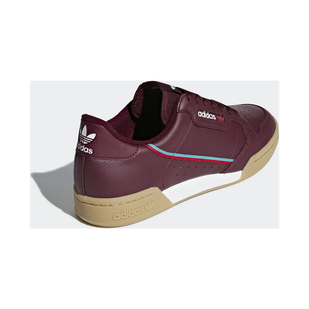 adidas Continental 80 Maroon Maroon/Scarlet/Hi-Res Aqua (B41677)