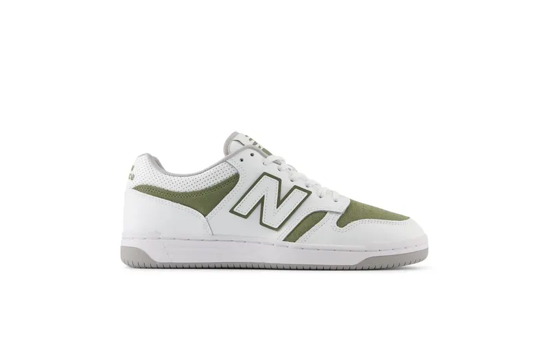 New Balance 480 White Olivine (BB480LRD)
