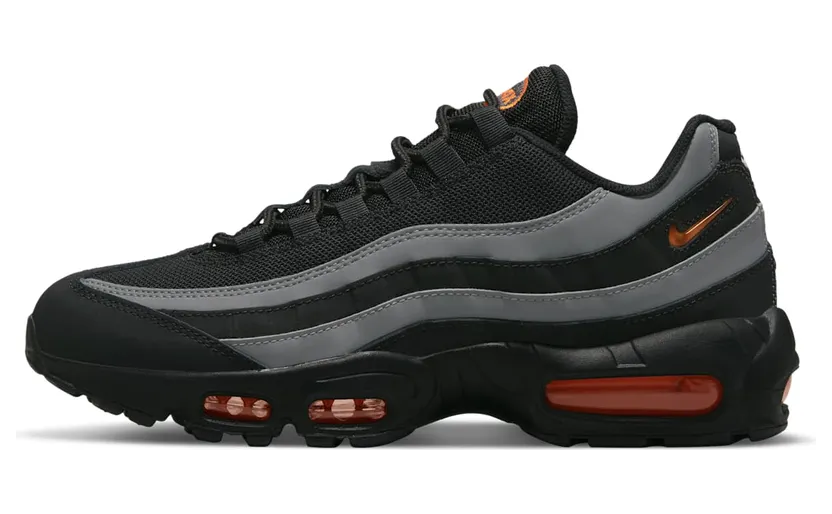 Nike Air Max 95 “Black / Grey / Safety Orange” (DX2657001)