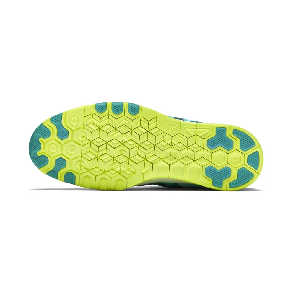 Nike Free 5.0 TR Fit 5 PRT Light Retro/Volt-Artisan Teal-White (W) Light Retro/Volt-Artisan Teal-White (704695-402)