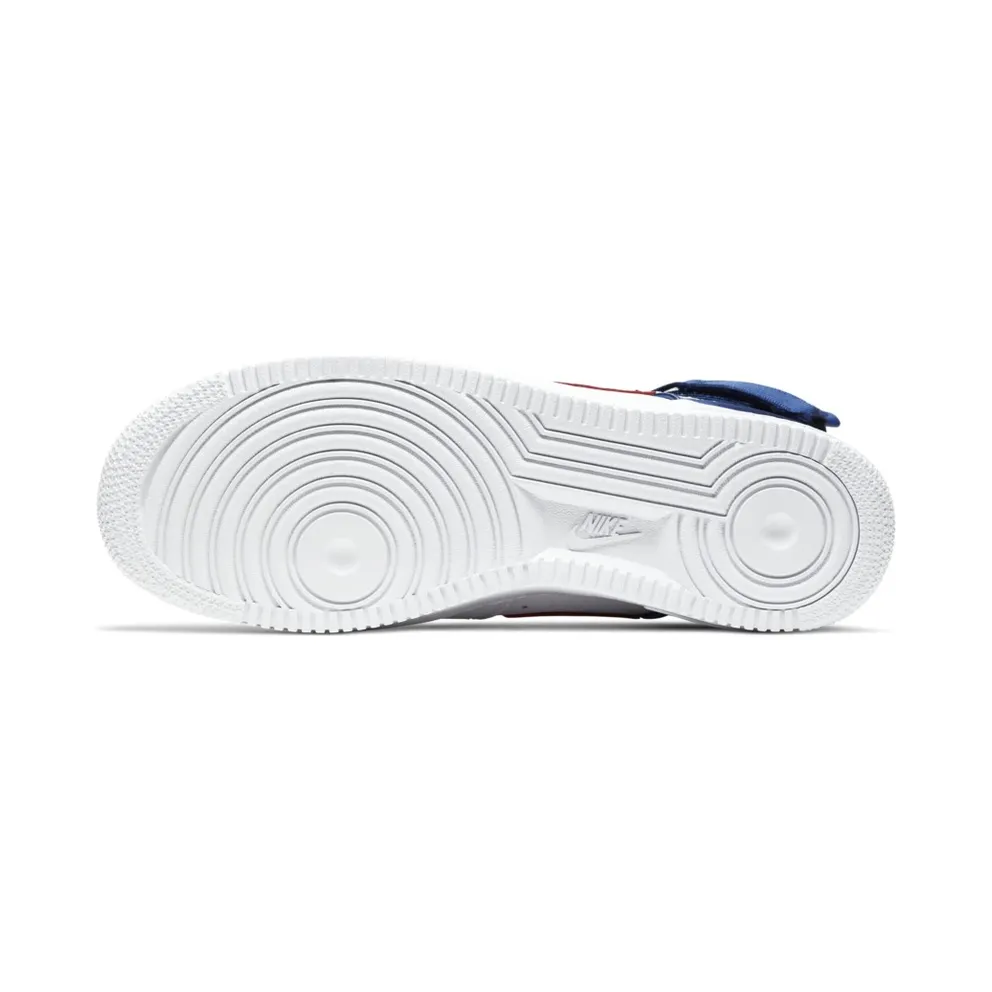 Nike Air Force 1 ’07 High Clippers White/Rush Blue/University Red (BQ4591-102)