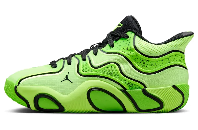 Jordan Tatum 3 GS 6th Man “Ghost Green / Electric Green / Black” (HV5894-300)
