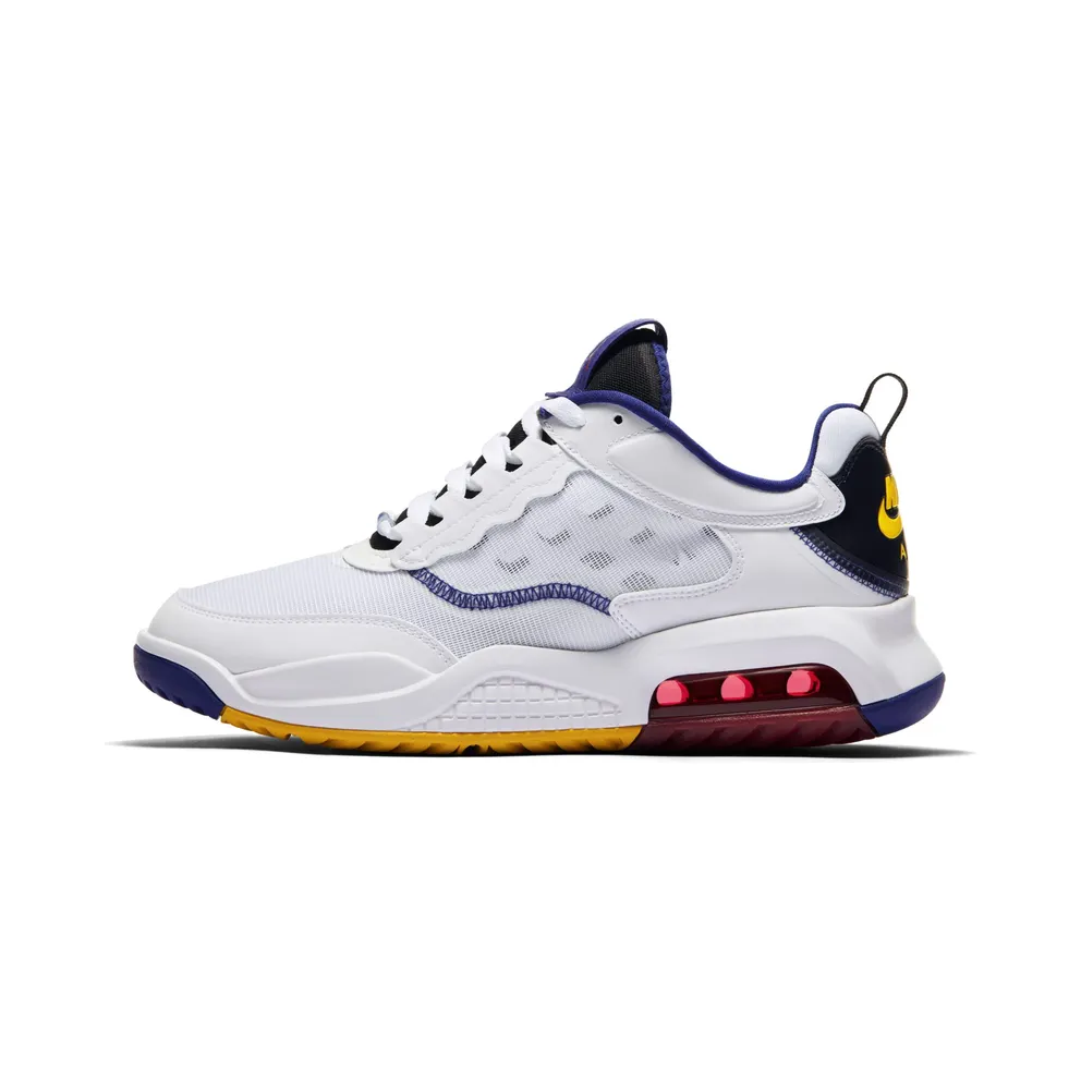 Jordan Max 200 Olympic (2020) White/Black-Gym Red-Dark Sulfur (CD6105-110)