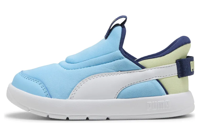 Puma Courtflex v3 SLIPTECH™ “Vibrant Blue / Puma White / Apple Spritz” (399735_10)