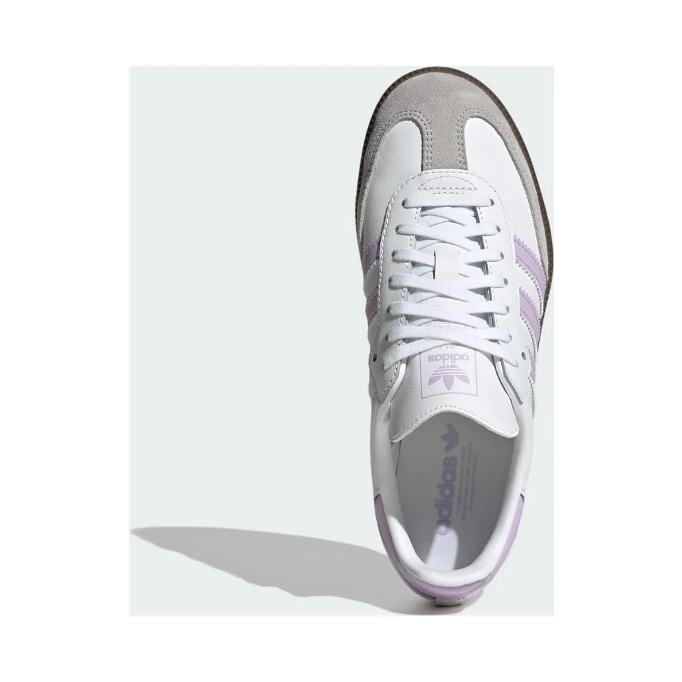 Adidas Samba OG GS “Cloud White / Powder Plum / Gum” (JQ2842)