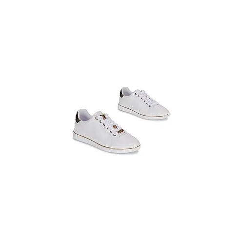 Guess Witte vetersneakers van polyurethaan “White” (FLPSTAELE12WHITE) (2)