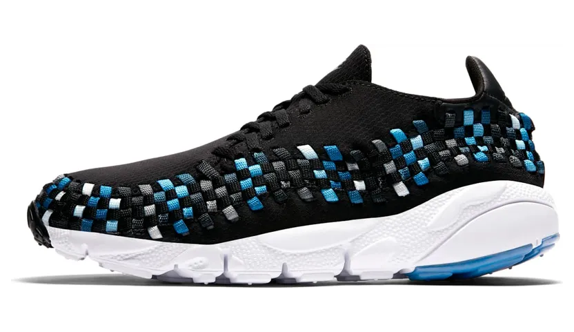 Nike Air Footscape Woven NM Black/Blue Jay-White